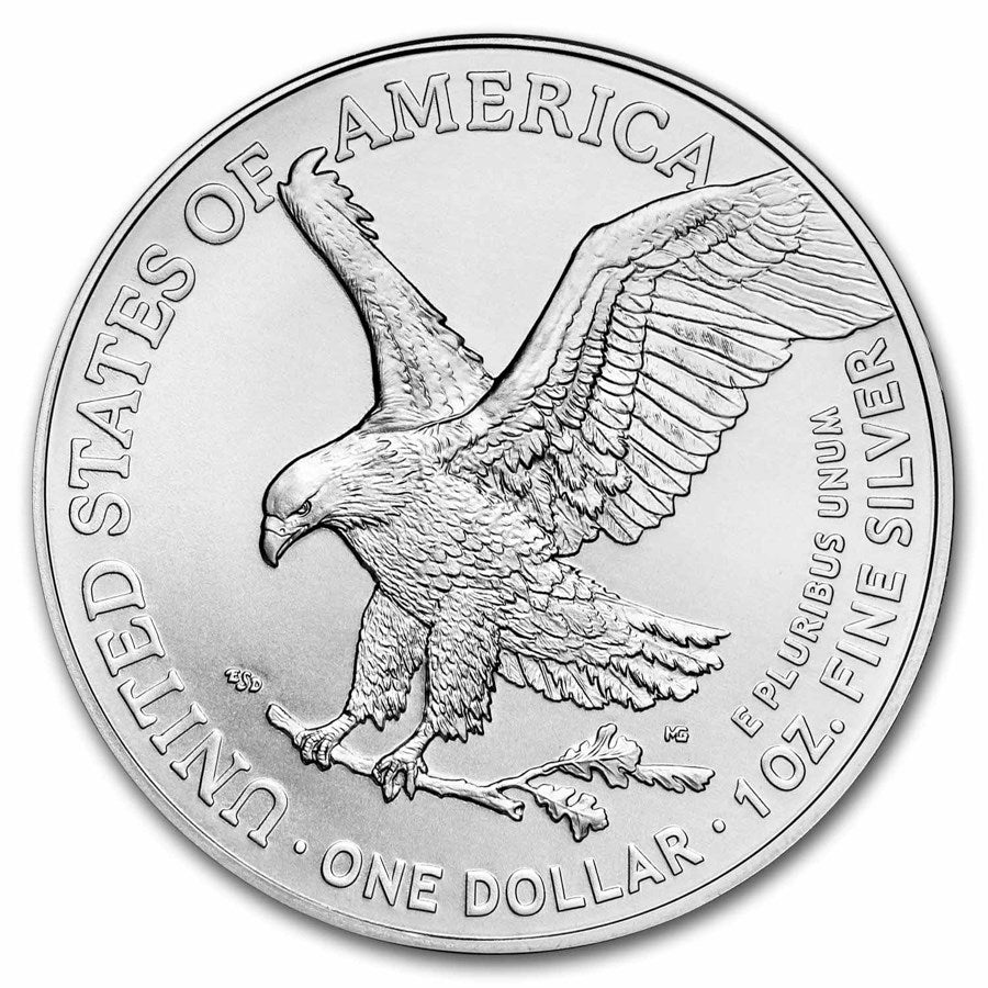 1 oz American Silver Eagle Coin Bu (Random Year)