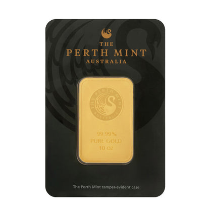 10 oz Perth Mint Gold Bar (Black Assay)