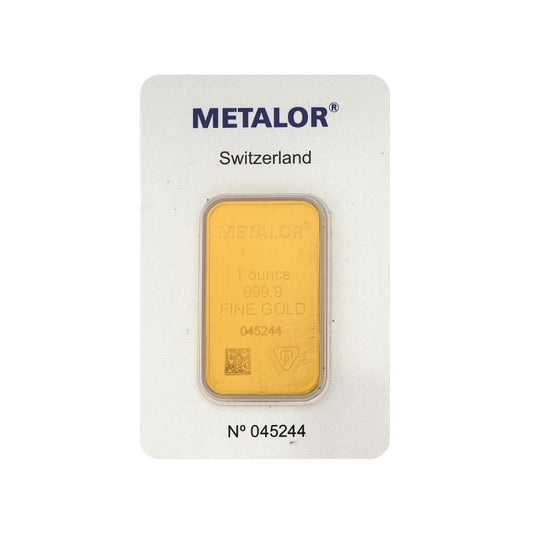 1 oz Metalor Gold Bar