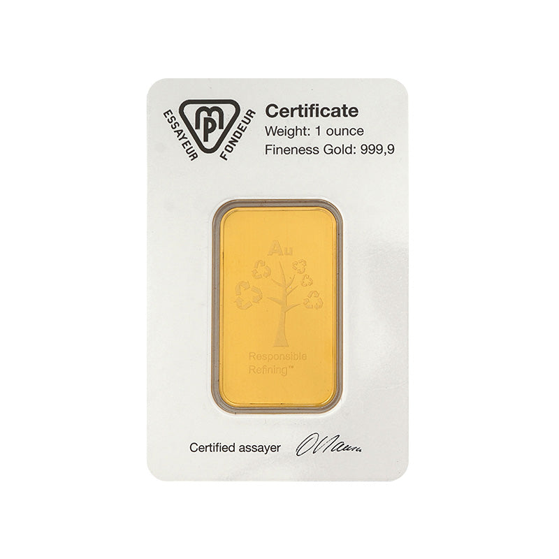 1 oz Metalor Gold Bar