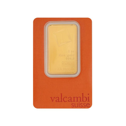 1 oz Valcambi Suisse Gold Bar