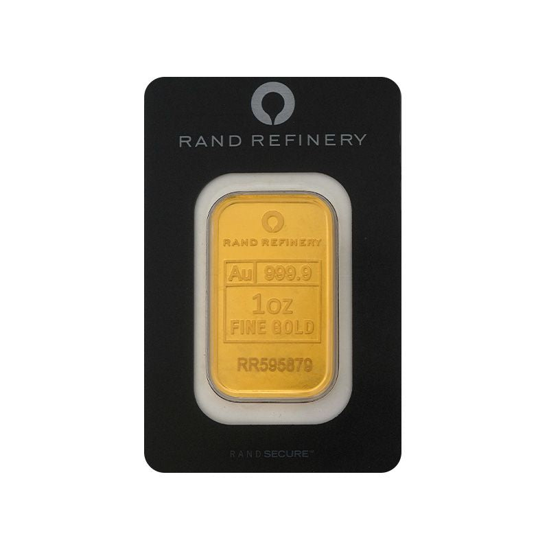 1 oz Gold Bar - Rand (Black Assay)