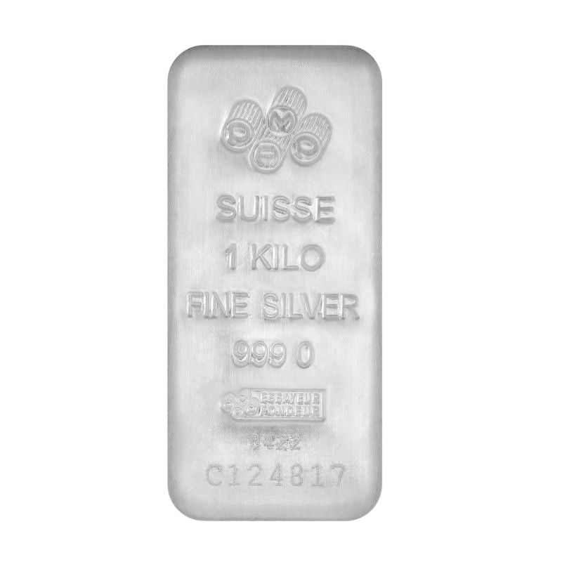 1 Kilo Pamp Suisse Silver Bar