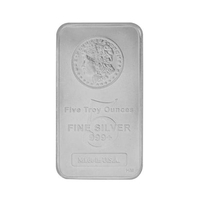 5 oz SilverTowne Morgan Silver Bar